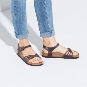 Bali Oiled Leather Birkenstock Sandals